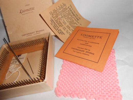Loomette Cartercraft Studios Weaving Loom