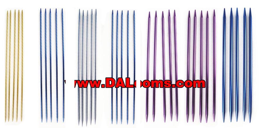 Aluminum Doulbe Pointed Knitting Needle,Knitting Needles,Knitting Tools,Weaving Tools,Knitting Loom,Weaving Loom,Crochet Hook,Knitting Accessories