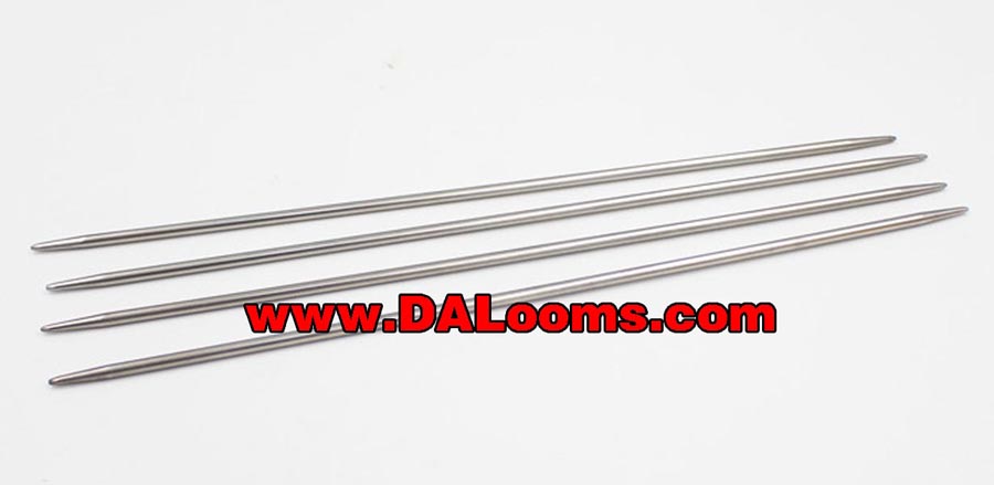 Stainless Steel Doulbe Pointed Knitting Needle,Knitting Needles,Knitting Tools,Weaving Tools,Knitting Loom,Weaving Loom,Crochet Hook,Knitting Accessories