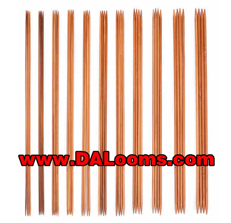 Double End Bamboo Knitting Needles